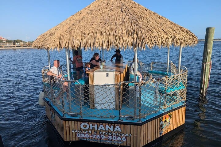 Private 90-Minute Sunset Tiki Boat Tour in Panama City Beach photo 1