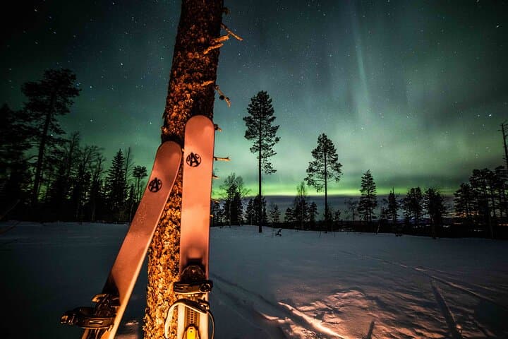 Rovaniemi Northern Lights Backcountry Skiing Adventure photo 3