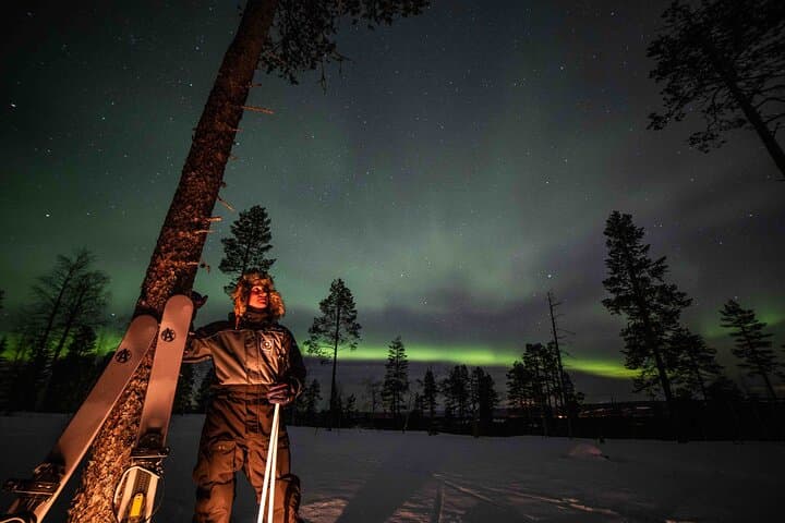Rovaniemi Northern Lights Backcountry Skiing Adventure photo 6
