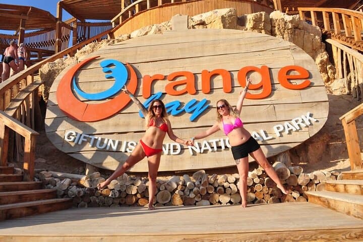 Day Trip to Orange Bay (Giftun) — Snorkel Pristine Reefs & Beach Lunch from Hurghada