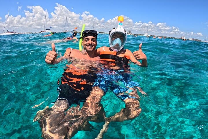Isla Mujeres Privilege Catamaran & Snorkel Day Trip from Cancún