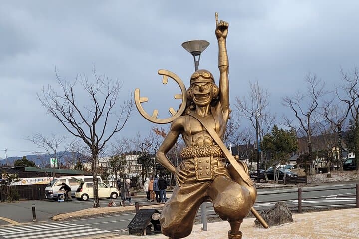 Private Mt. Aso Road Trip: Volcano Views, One Piece Statues & Shrine Stop photo 3