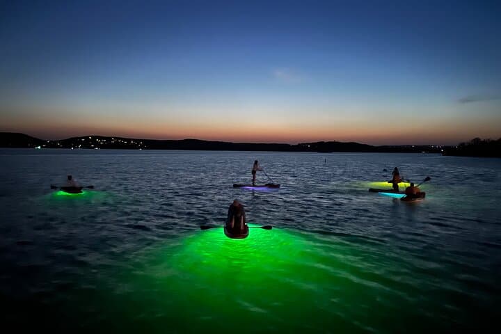 Sunset Glow SUP on Table Rock Lake — Night Paddle & Star Swim in Branson photo 3