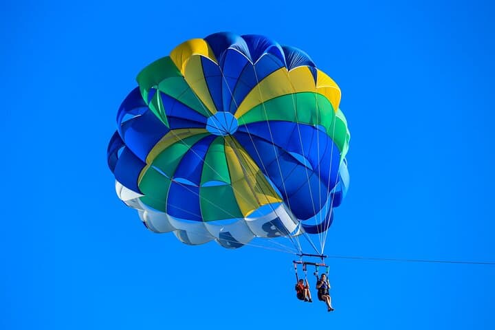 Parasailing Over Cabo San Lucas Bay: Skybound Views of El Arco and Both Seas photo 4