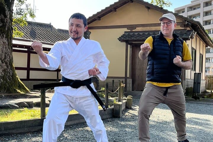 Hands-On Karate Class and Tea Tasting in Kagoshima photo 4