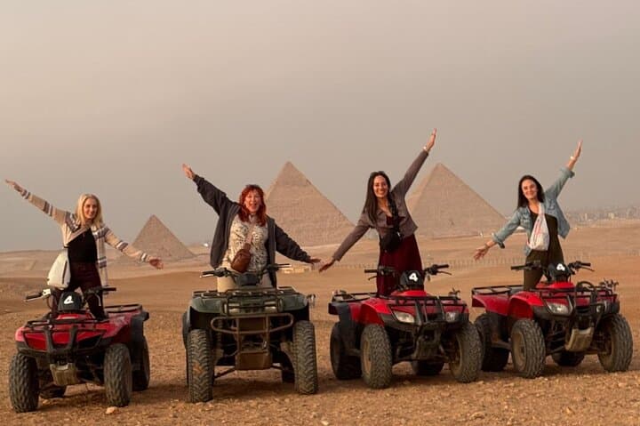 Giza Pyramids Private Tour: Sphinx, Camel Ride, ATV & Sunset Dinner photo 5