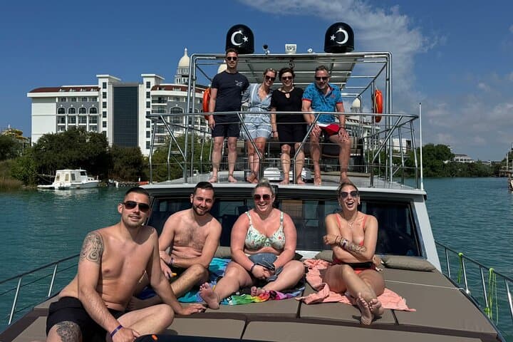 Private 4-Hour Boat Tour from Side — Manavgat River & Mediterranean Snorkeling