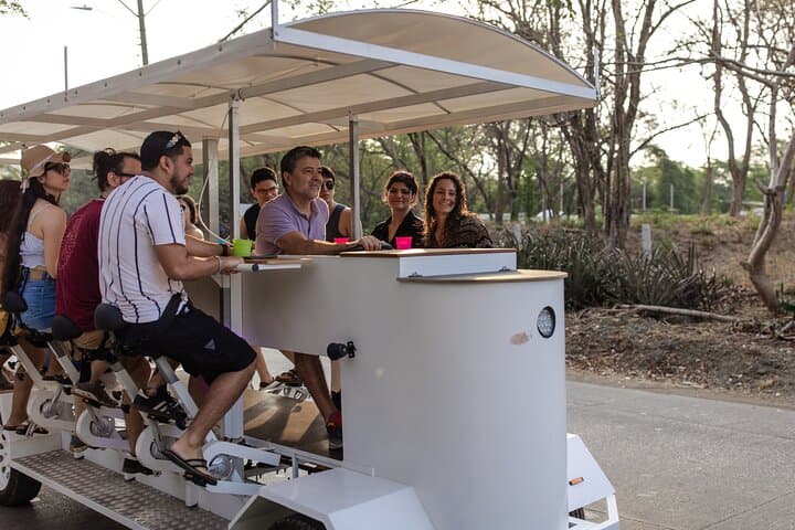 Brunch and Bubbles: Tamarindo Pedal Pub Sparkling Wine Tour photo 5