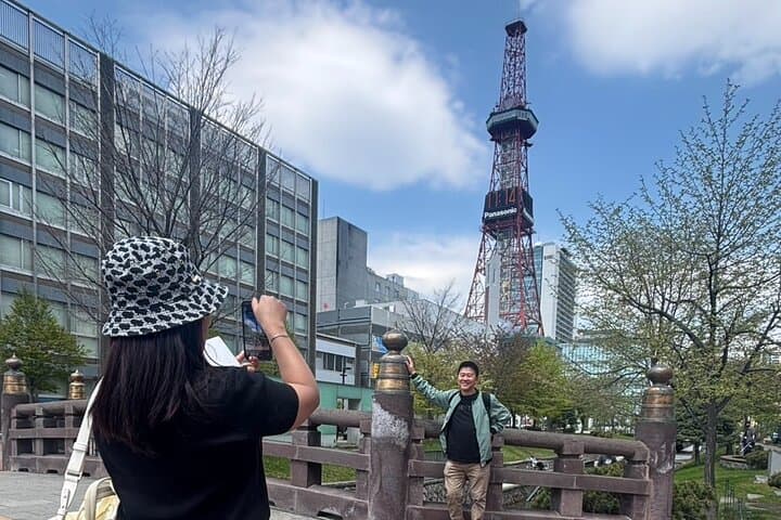 Sapporo Morning Golden Route Walking Tour: TV Tower, Clock Tower & Red Brick Office photo 4