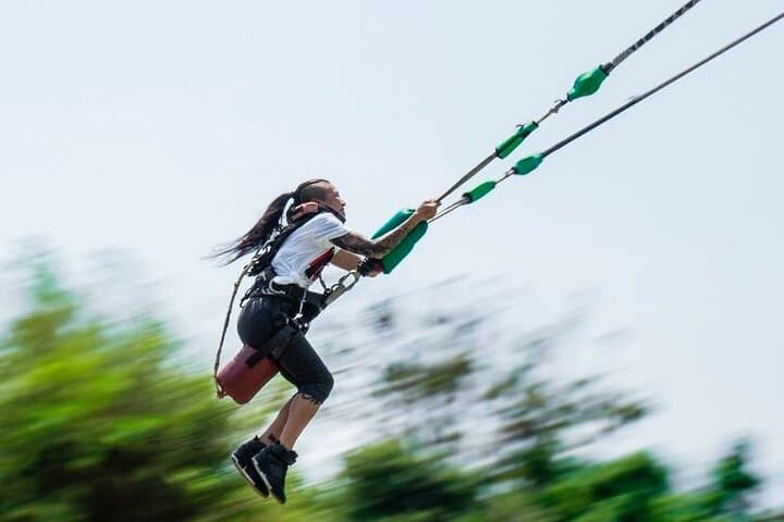 Human Slingshot Alanya — Beach Launch Over Kleopatra Beach