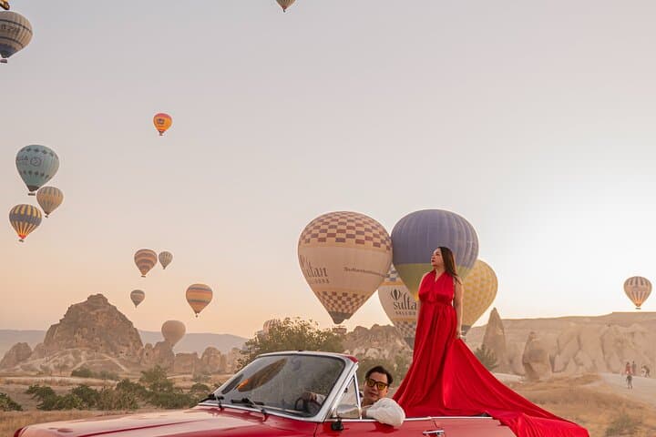 Cappadocia Classic Car Tour: Devrent, Pasabagi, Uchisar & Love Valley in 2 Hours photo 5