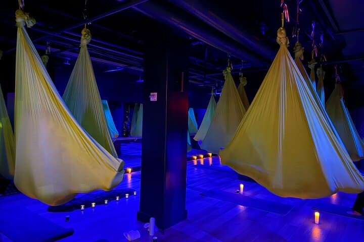 Floating Sound Bath Miami Beach: Aerial Hammock Wellness Experience