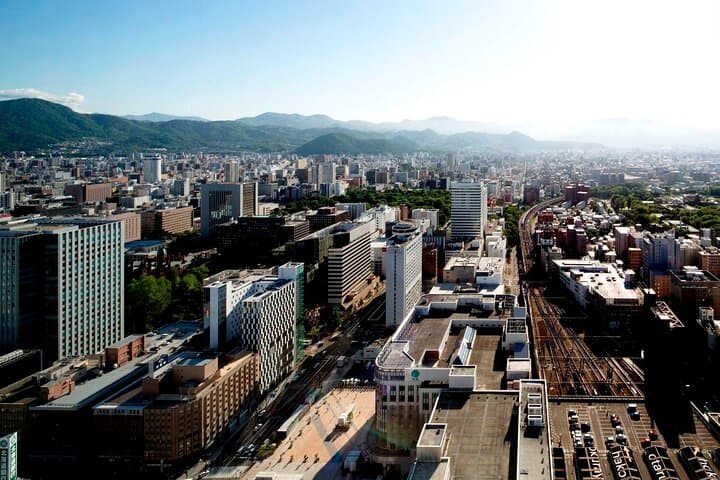 JR Tower T38 Observation Deck: 360° Views of Sapporo from 160m