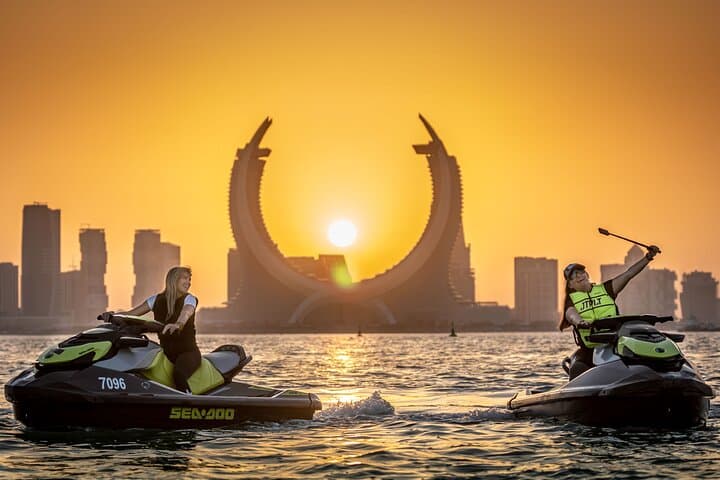 Doha Self-Ride Jet Ski Experience with Pickup — Persian Gulf Thrill