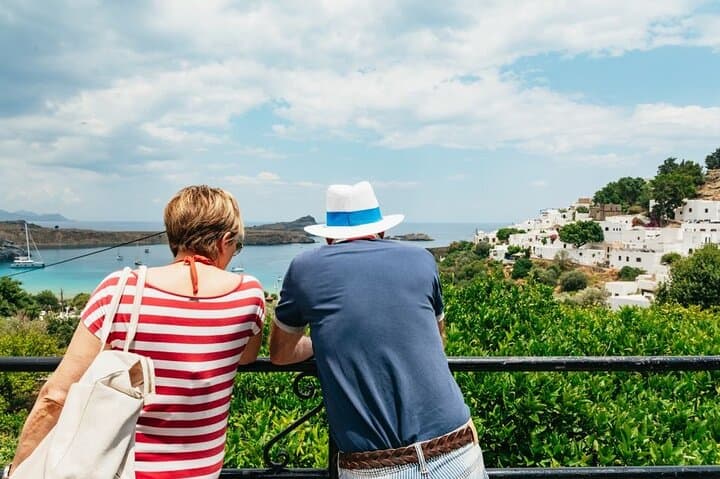 Lindos Village: Cliffside Streets, Beaches & Rooftop Dining