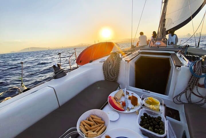 Sunset Sailing in Barcelona: Cava Cruise from Port Olímpic photo 4