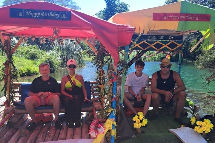 Bamboo River Rafting in Ocho Rios: Calm River Float with Limestone Foot Massage photo 6
