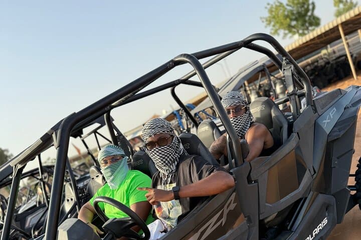 Dubai Desert Safari: Evening Dune Bashing, Camel Ride & BBQ Camp Experience photo 2