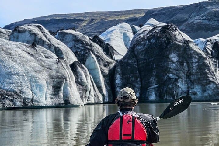 Kayaking the Sólheimajökull Glacier Lagoon — Paddle Among Icebergs in South Iceland photo 3