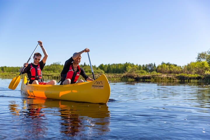 Canoe Trip in Lapland — Summer Canoeing from Rovaniemi photo 4