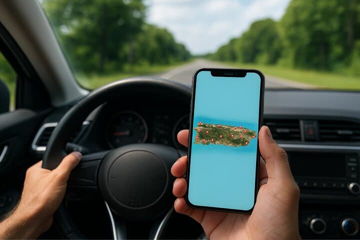 North Puerto Rico Secret Spots Self-Guided Map: Beaches, Rivers & Caves