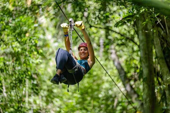 Puerto Vallarta Canopy & Boat Adventure: Zip Lines, River Pools and Tequila Tasting