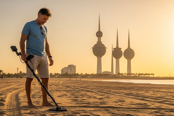 Kuwait Desert Metal Detecting: Coastal Treasure Hunt & Training photo 3