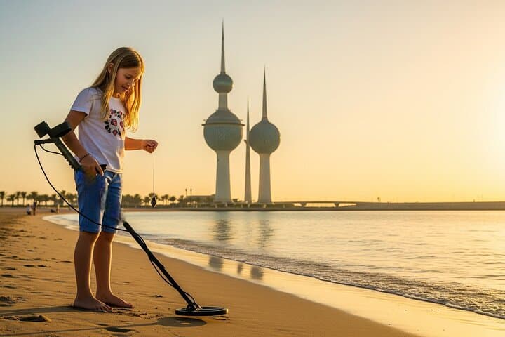 Kuwait Desert Metal Detecting: Coastal Treasure Hunt & Training photo 4