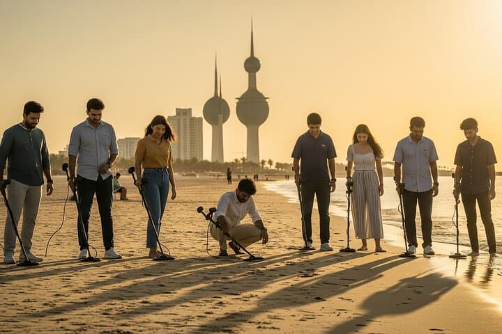 Kuwait Desert Metal Detecting: Coastal Treasure Hunt & Training photo 5