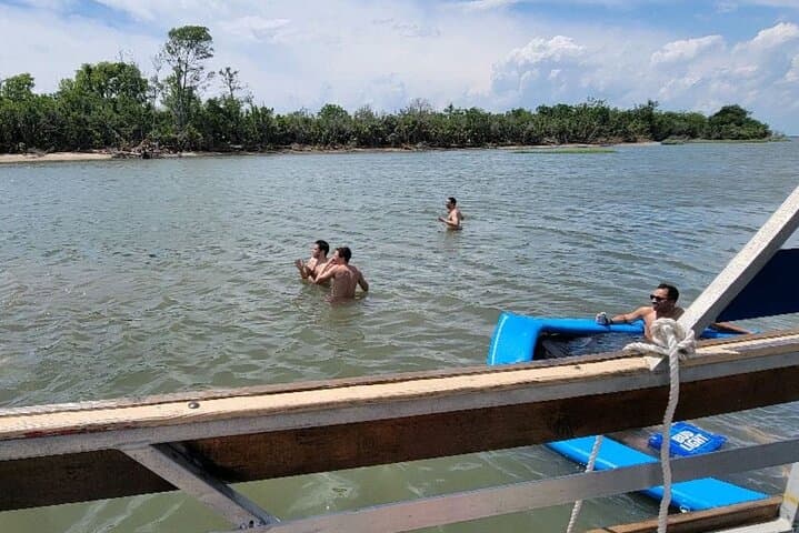 Private Tiki Boat Sandbar Swim from Tybee Island — BYOB Beach Bash photo 2