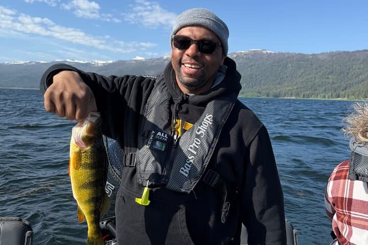 Guided Jumbo Perch Fishing Trip on Lake Cascade photo 4