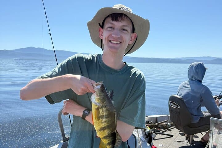 Guided Jumbo Perch Fishing Trip on Lake Cascade photo 5