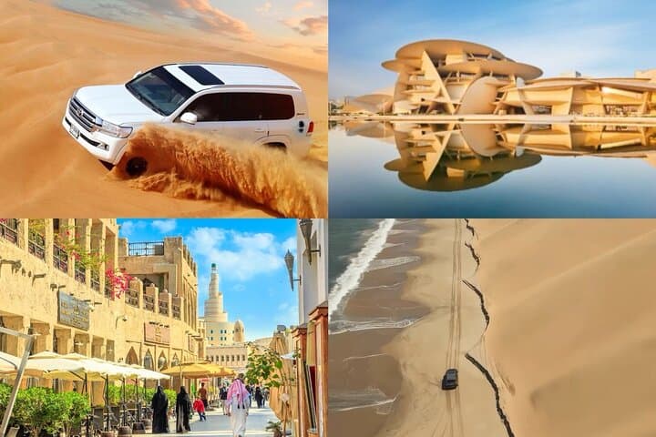 Doha Full-Day City and Desert Safari — Museum, Souq Waqif & Inland Sea Adventure