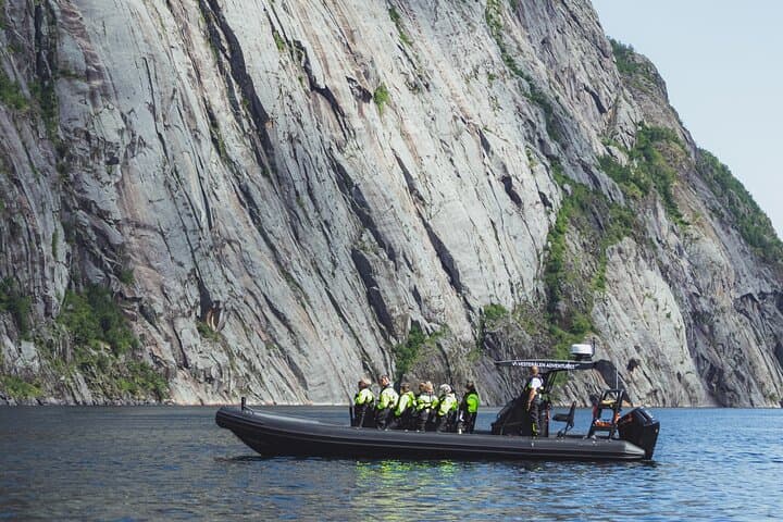Trollfjord RIB Speedboat Adventure from Sortland: Raftsundet to the Narrow Gorge