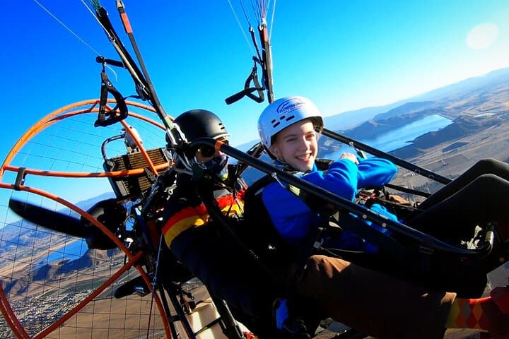 Sunrise Paramotor Tandem Flight Over Diamond Valley Lake