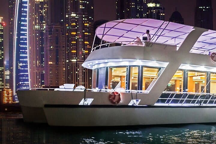 Dubai Marina Dhow Cruise: Dinner Buffet & Tanoura Show photo 2