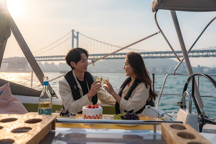 Experience Busan's Waters on a Private Yacht Tour with a National Medalist photo 2