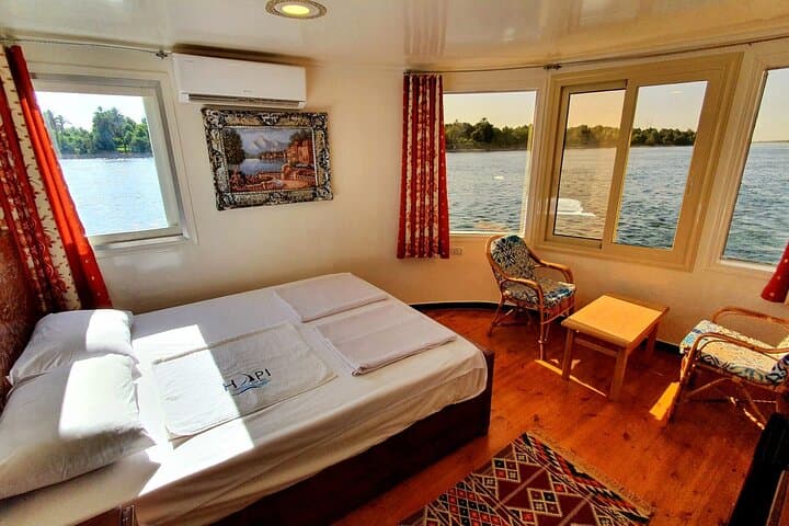 Hapi Dahabiya 5-Day Luxor to Aswan Nile Cruise — Traditional Dahabiya Experience photo 4