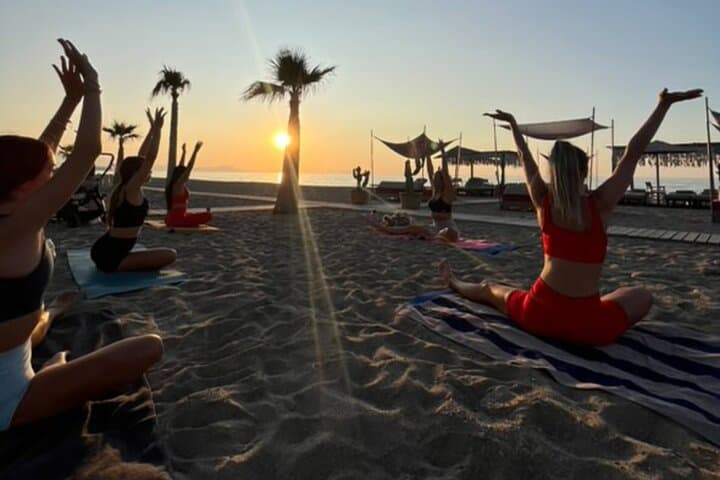 Sunset Yoga & Organic Dinner on Plakias Beach, Crete photo 4