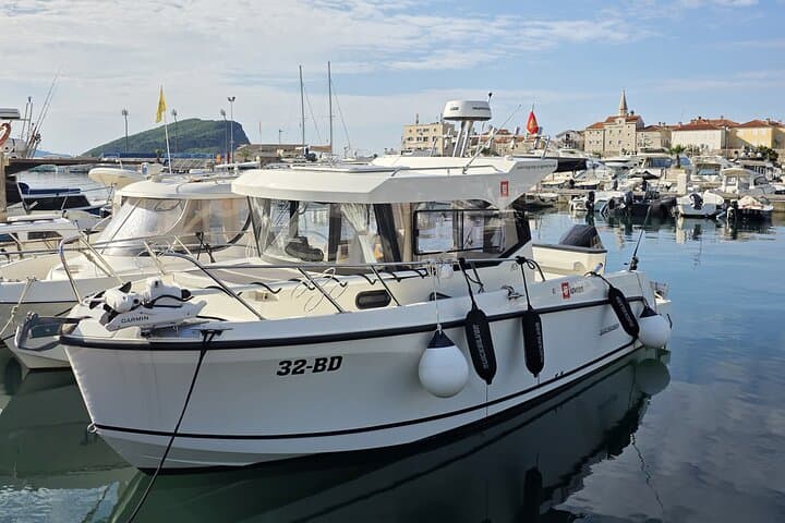 Private Quicksilver 805 Boat Rental Along Budva Coast photo 2