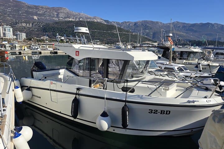 Private Quicksilver 805 Boat Rental Along Budva Coast photo 3