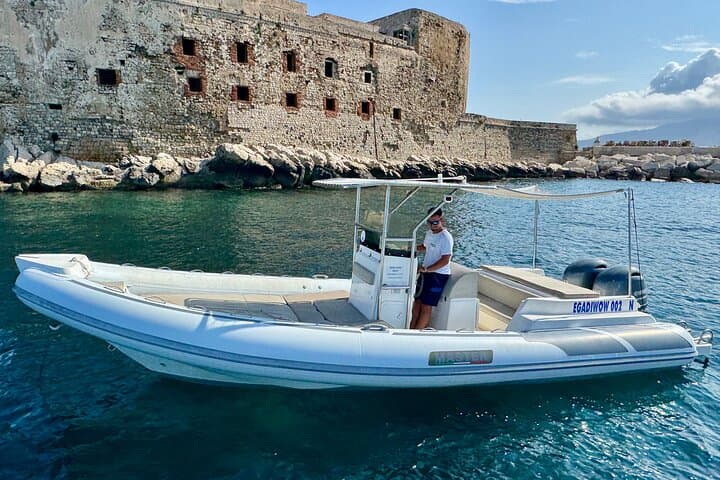 Private Boat Tour to Egadi Islands: Favignana & Levanzo with Lunch and Sunset Aperitif