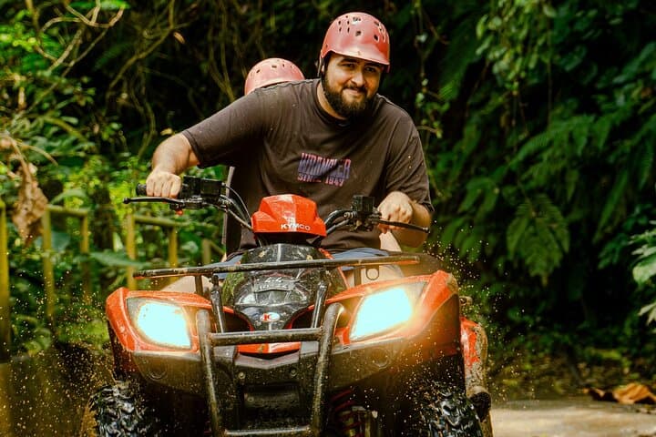 Bali ATV Kuber: Historic Tunnel Ride and Waterfall Rafting Combo in Ubud photo 6