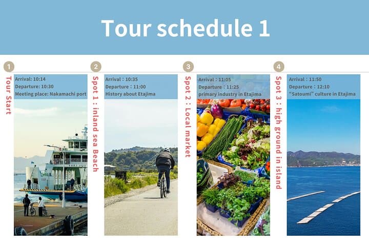 Setouchi Food & E‑Bike Tour on Etajima: Seafood, Farmers’ Markets & Coastal Rides photo 5