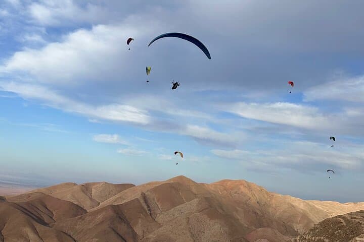 Paragliding Agafay Desert from Marrakech — Tandem Flight, Transfers & GoPro photo 4