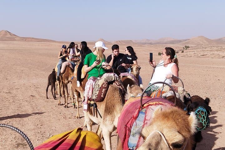 Agafay Desert Sunset Dinner & Camel Ride from Marrakech — Berber Show and Argan Cooperative Visit photo 2