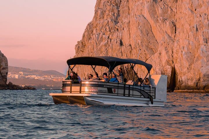 Private Luxury Pontoon in Cabo San Lucas: Snorkel Land's End, See El Arco & Sunset Cruises