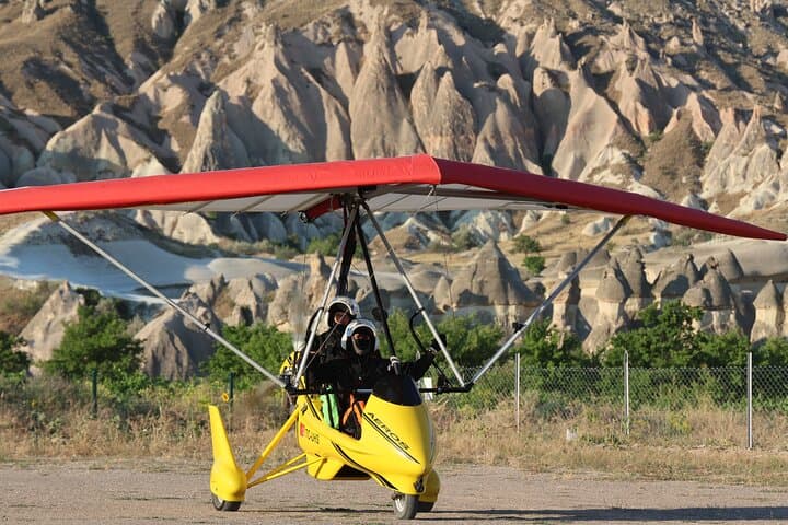 Cappadocia Microlight Flight: 15-Minute Overflight of Fairy Chimneys