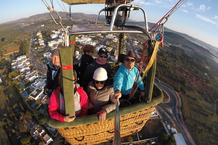 Private Hot Air Balloon Flight Over Ibiza — Sunrise Views for 3–6