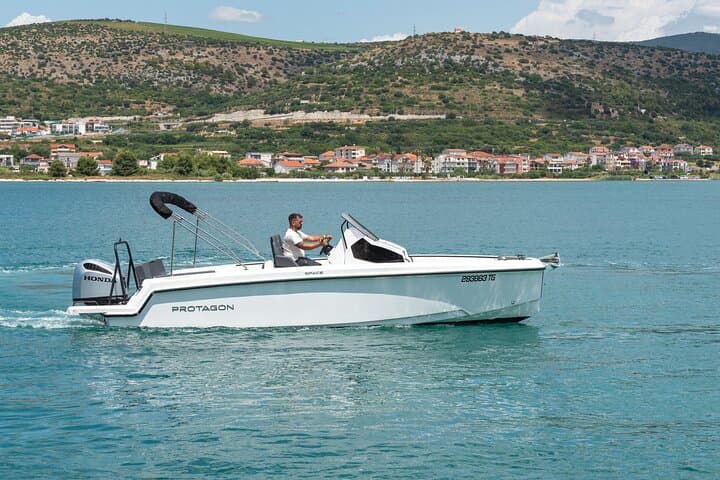 Custom Private Boat Tour from Split & Trogir — Islands, Bays & Snorkel Stops